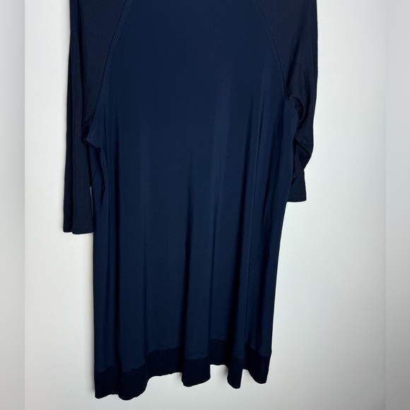 Sympli Tunic Dress Navy Blue 14 - Picture 3 of 8